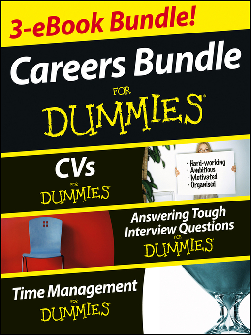 Title details for Careers For Dummies Three eBook Bundle by Rob Yeung - Available